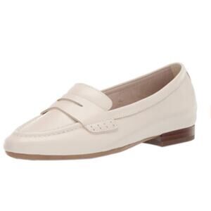 AEROSOLES 'Map Out' Women's 7.5M Bone Beige Penny Loafer Comfort Flat Neutral